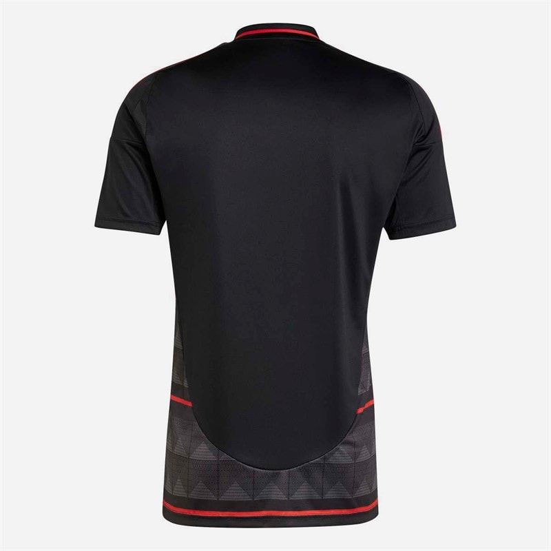 adidas Maillot extérieur FCU 1FC Union Berlin 24/25 Homme Noir/Vivid Red - Image 2
