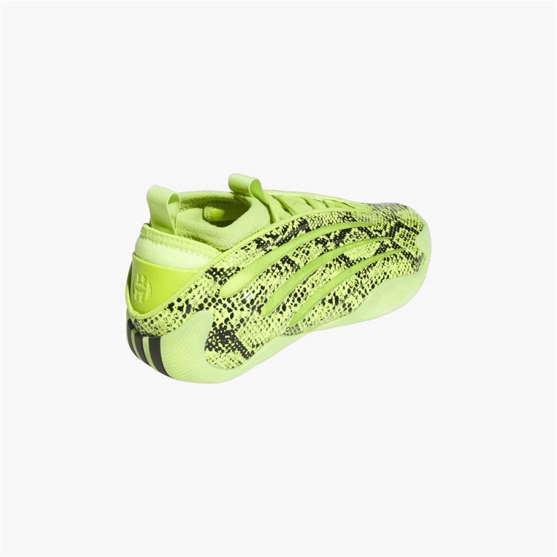 adidas Chaussures de Basketball Homme Harden Volume 9 'Peau de Serpent Solar Slime/Core Black/Solar Slime - Image 3