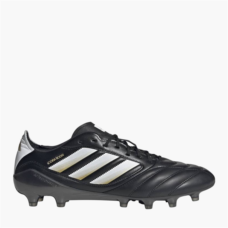 adidas Herren Copa Icon 2 Elite FG/AG Rasen / Kunstrasen Fußballschuhe Core Black/Cloud White/Gold Metallic