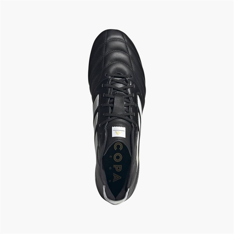 adidas Heren Copa Icon 2 Elite FG/AG Stevige/Kunstmatige Grond Voetbalschoenen Core Black/Cloud White/Gold Metallic - Afbeelding 4