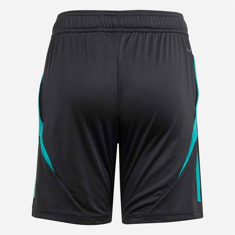 adidas Szorty gimnastyczne Junior NZR All Blacks dla niego kolor All Black/Pure Teal – zdjęcie  2