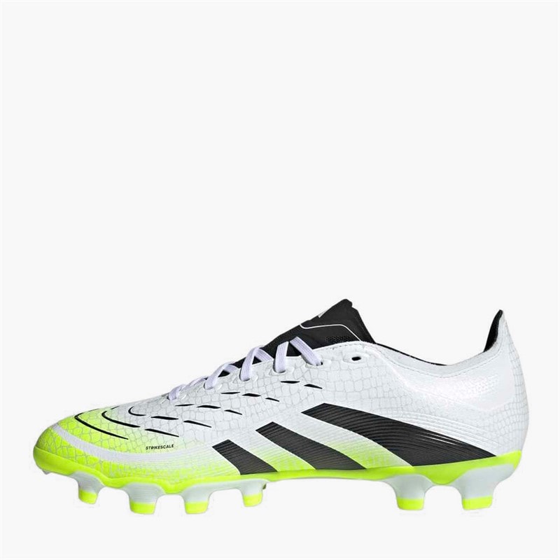 adidas Predator League MG Wielofunkcyjne buty piłkarskie dla niego kolor Cloud White/Core Black/Lucid Lemon – zdjęcie  5