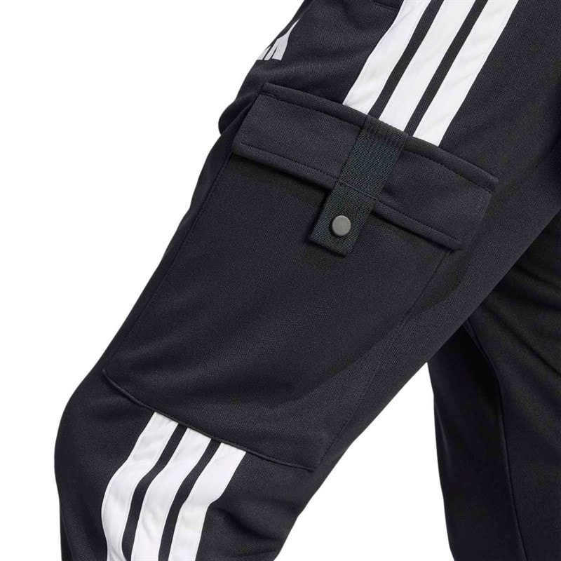 adidas Heren House Of Tiro Cargo Track Broek Zwart/Wit - Afbeelding 4