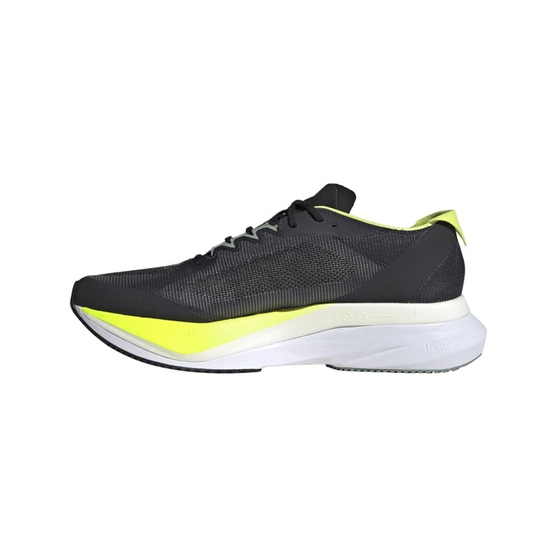 adidas Chaussures de course neutres Adizero Boston 12 Lightstrike Pro Homme Aurora Ink/Silver Metallic/Pulse Lime - Image 5