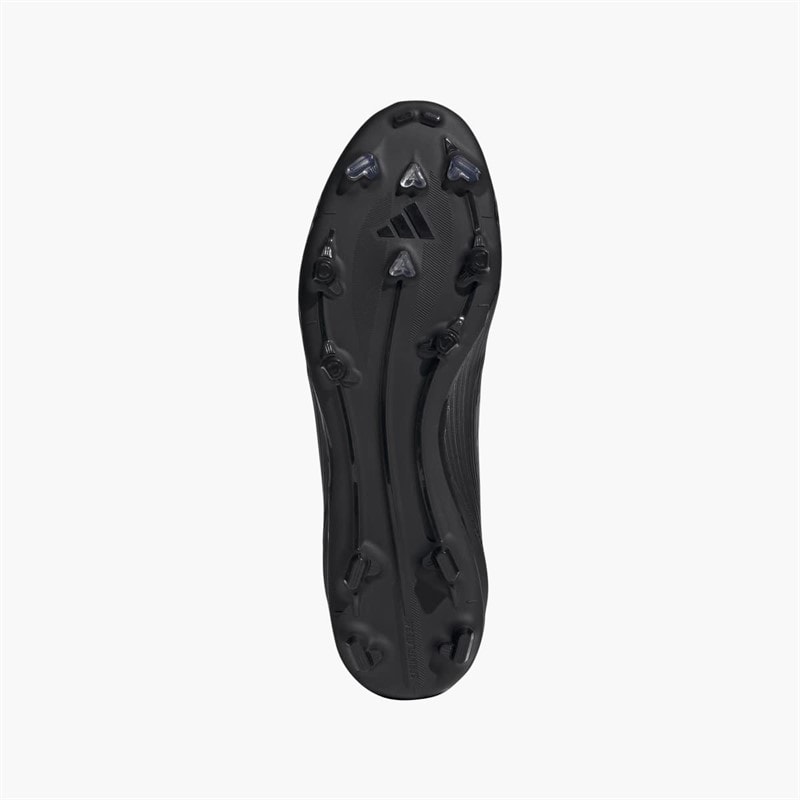 adidas F50 League Dark Spark Pack FG/MG buty piłkarskie dla niego kolor Core Black/Iron Metallic/Gold Metallic – zdjęcie  2