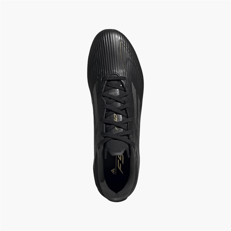 adidas F50 League Dark Spark Pack FG/MG buty piłkarskie dla niego kolor Core Black/Iron Metallic/Gold Metallic – zdjęcie  4