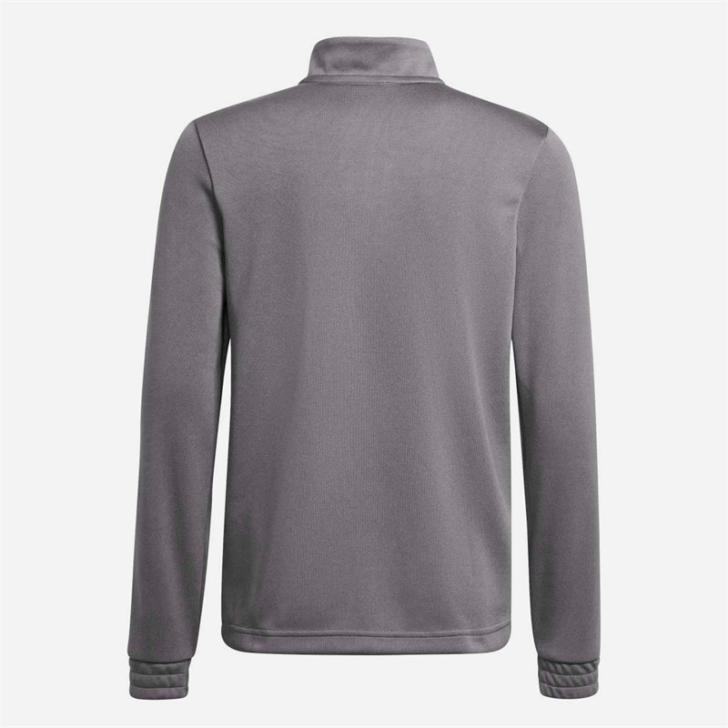 adidas Heren Entrada 22 1/4 Zip Trainingsshirt Team Grey Four - Afbeelding 2