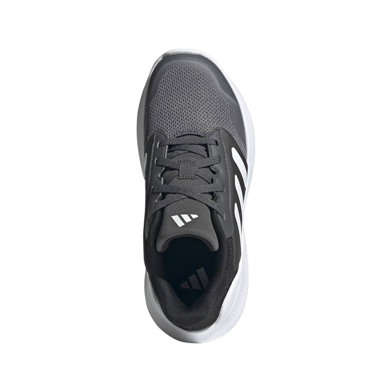 adidas Tensaur Run 3.0 sneakersy dla chłopca kolor Grey Four/Cloud White/Core Black – zdjęcie  4