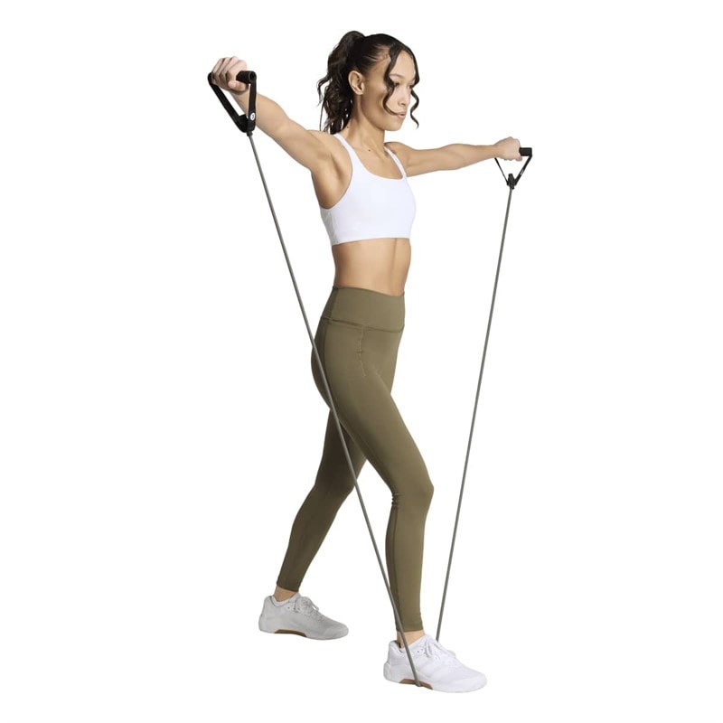 adidas Leggings d'entraînement Optime Femme Olive Strata - Image 4