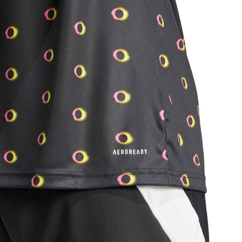 adidas Maillot pré-match JFC Juventus Homme 24/25 Noir - Image 4