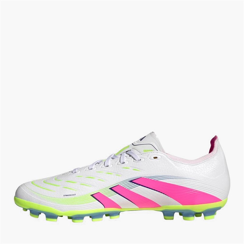 adidas Herren Predator League Celestial Victory Pack AG Kunstrasen Fußballschuhe Cloud White/Lucid Pink/Lucid Lemon - Bild 5