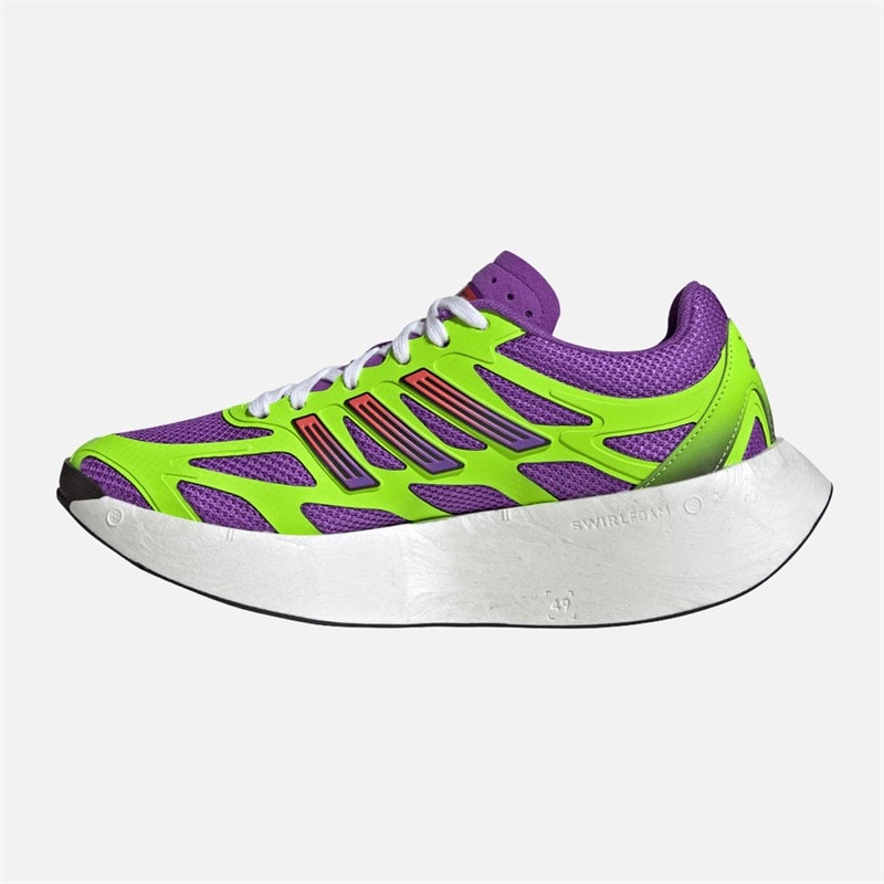 adidas Originals Dames Adizero Aruku Trainers Active Purple/Solar Green/Silver Metallic - Afbeelding 5