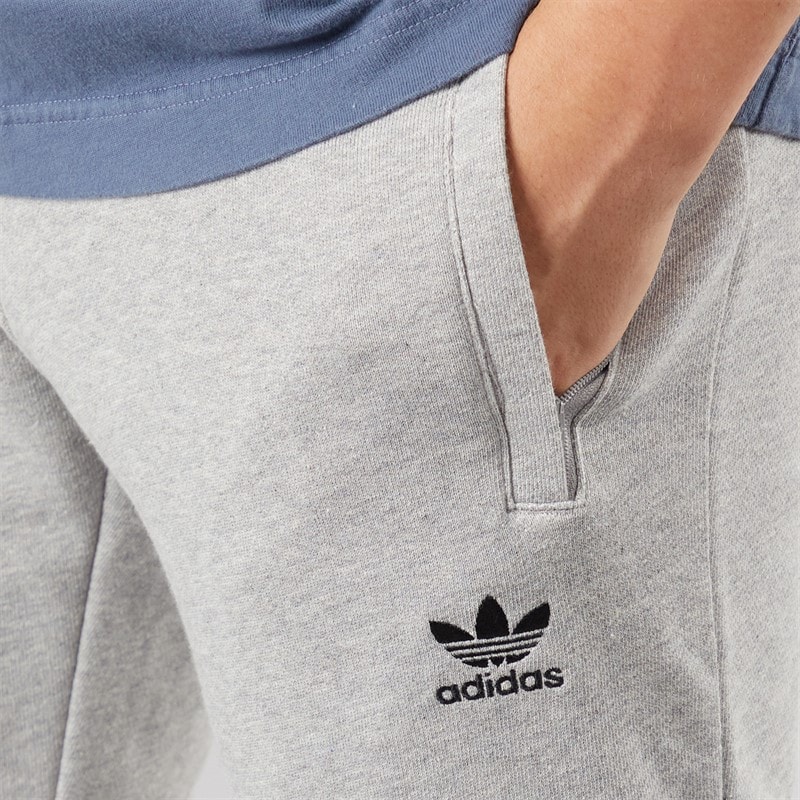 adidas Originals Heren Trefoil Essentials French Terry Joggingbroek Medium Grey Heather - Afbeelding 5