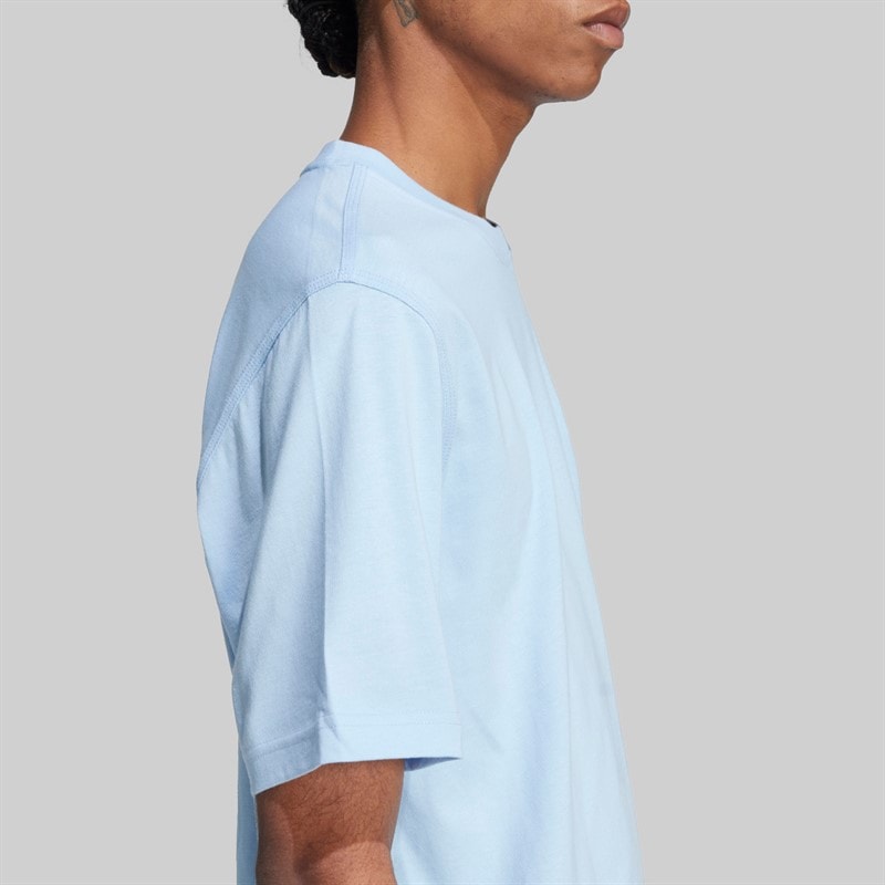 adidas Originals T-shirt Essentials Trefoil Homme Clear Sky - Image 5