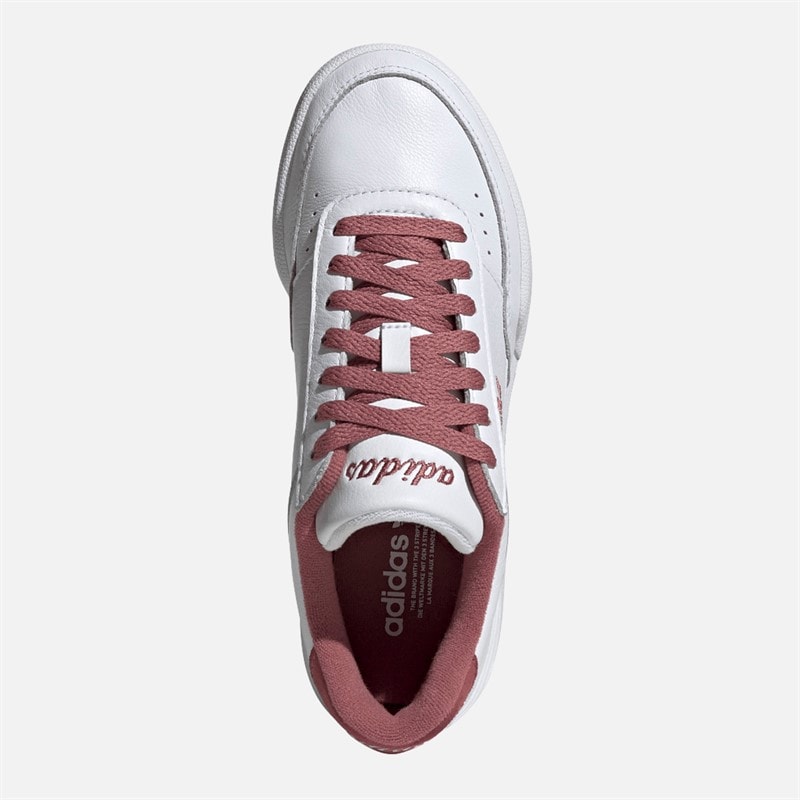 adidas Originals Chaussures Super de Tribunal Femme Cloud White/Preloved Crimson - Image 4