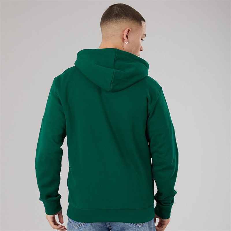 adidas Originals Heren Adicolour Classics Trefoil Hoodie Collegiate Green - Afbeelding 2