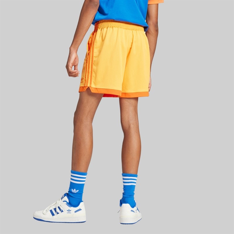adidas Originals Heren Mock Eyelet Shorts Real Gold - Afbeelding 2