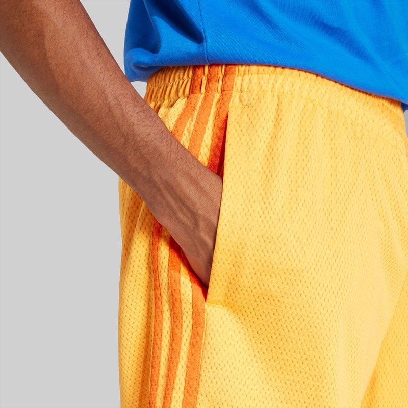 adidas Originals Heren Mock Eyelet Shorts Real Gold - Afbeelding 3