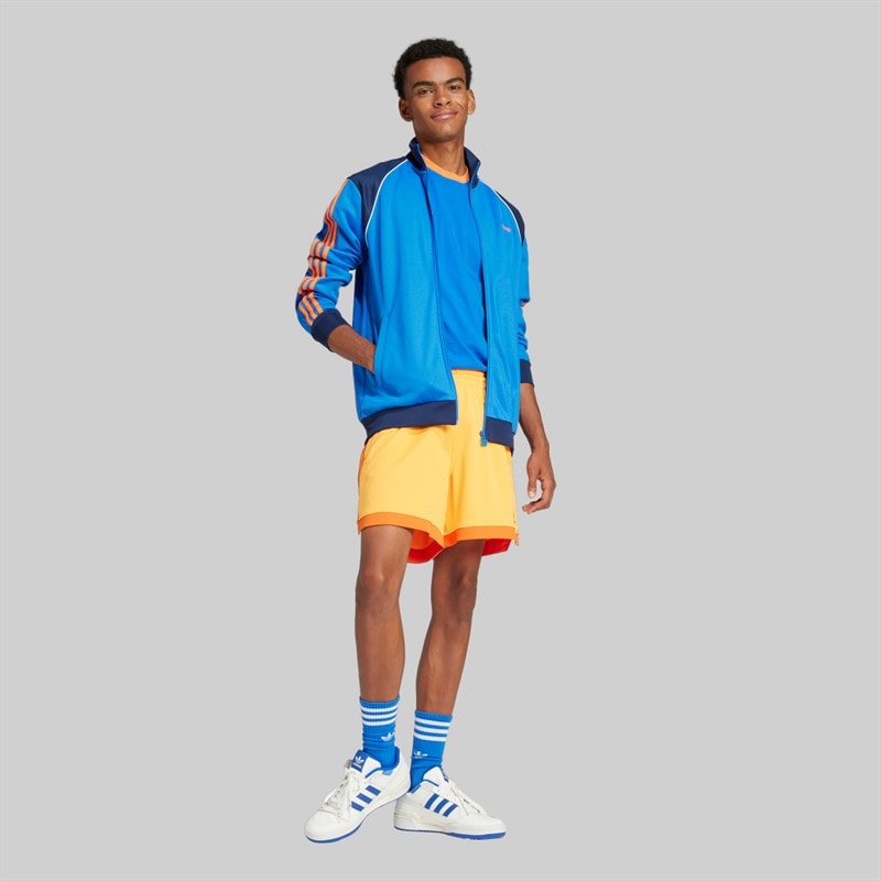 adidas Originals Heren Mock Eyelet Shorts Real Gold - Afbeelding 5