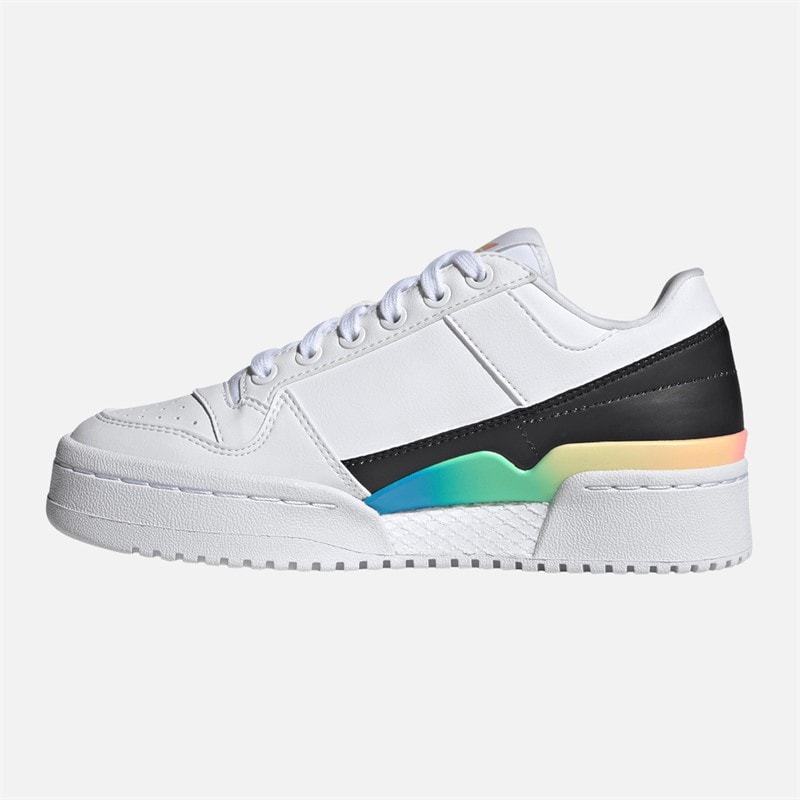 adidas Originals Junioren Meisjes Forum Bold Sneakers Cloud White/Core Black/Pulse Mint - Afbeelding 5