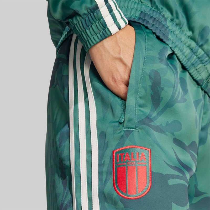 adidas Originals Pantalons de Survêtement FIGC Italie Femme Tech Forest - Image 4