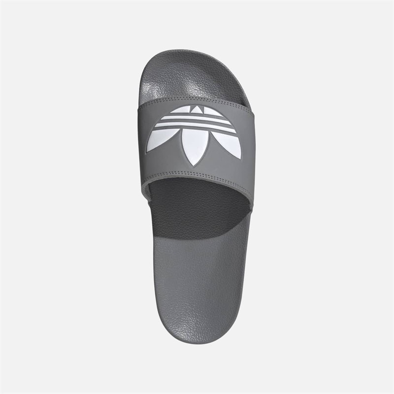 adidas Originals Adilette Lite klapki dla niego kolor Grey Three/Footwear White/Grey Three – zdjęcie  4