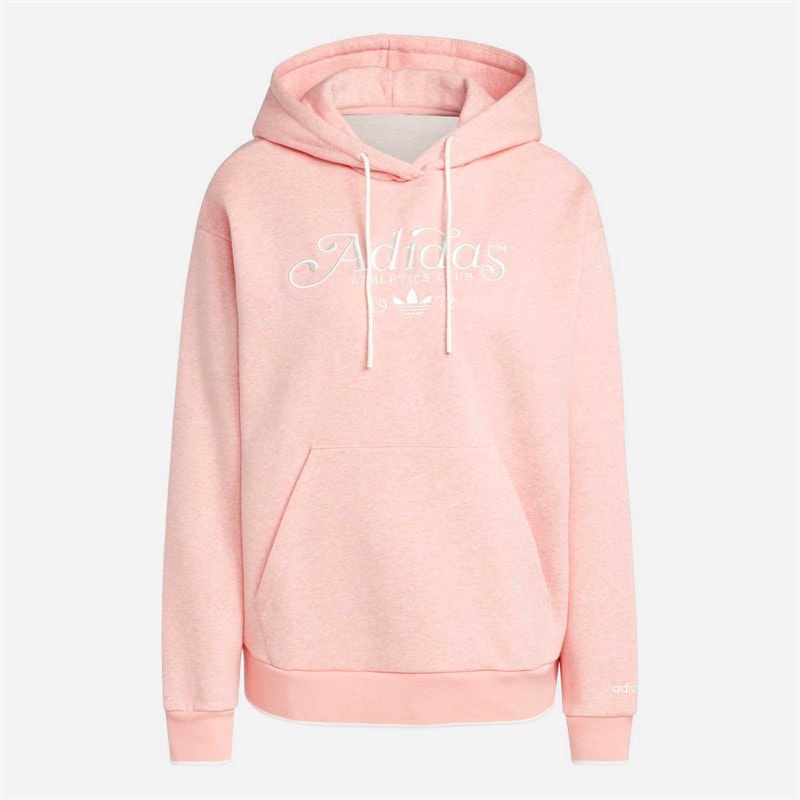 adidas Originals Sweat à Capuche ample Femme avec imprimé Sem Pink Spark Mel