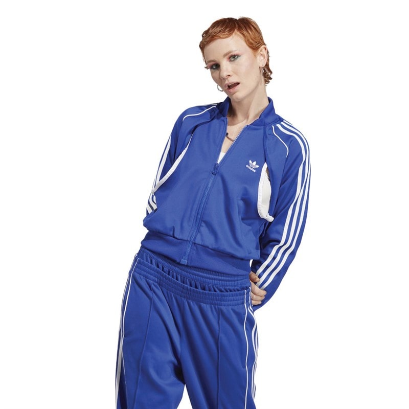 adidas Originals Dames Women Always Original Superstar Trainingstops Blauw - Afbeelding 1