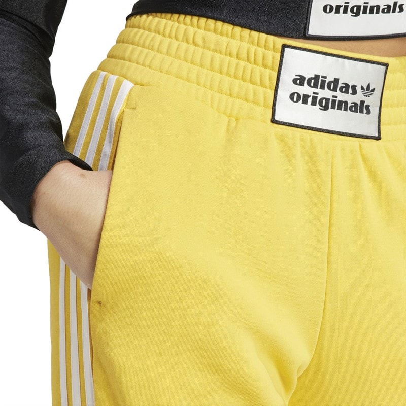 adidas Originals Pantalons de Jogging Femme Jaune - Image 3