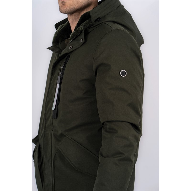 Marcus Veste coupe-vent Clark Homme vert olive - Image 2