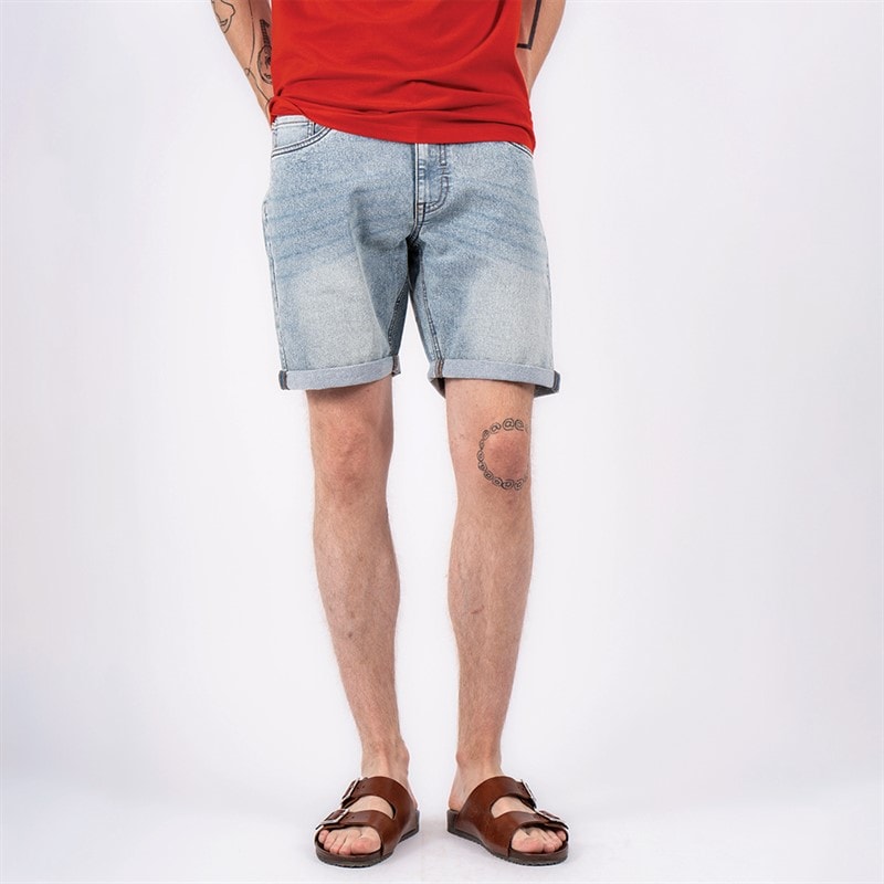 Marcus Heren Slade Denim shorts Blauw
