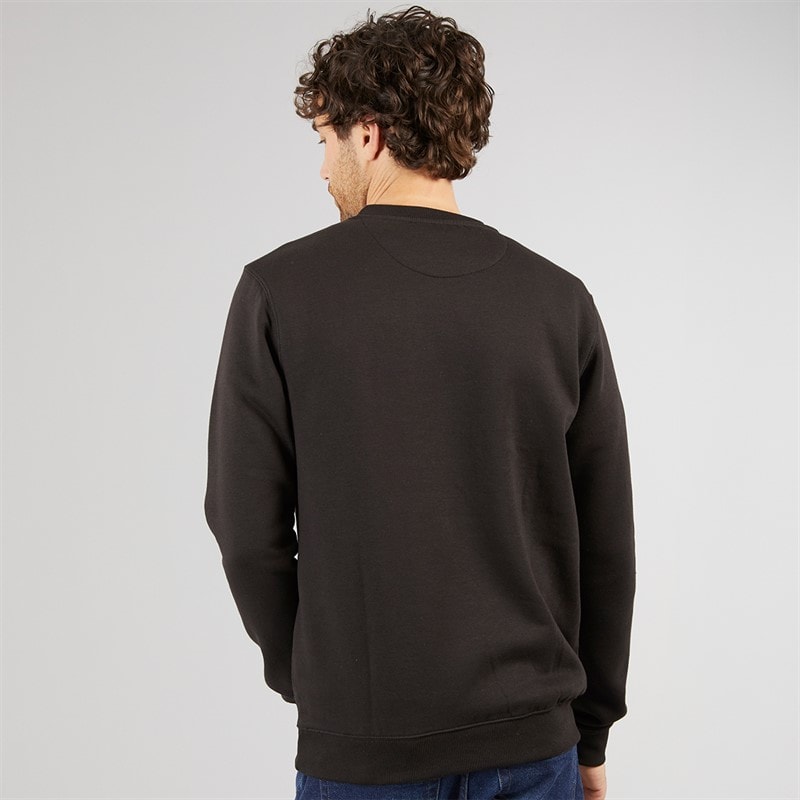 Marcus Sweatshirt imprimé Homme Colin Noir - Image 2