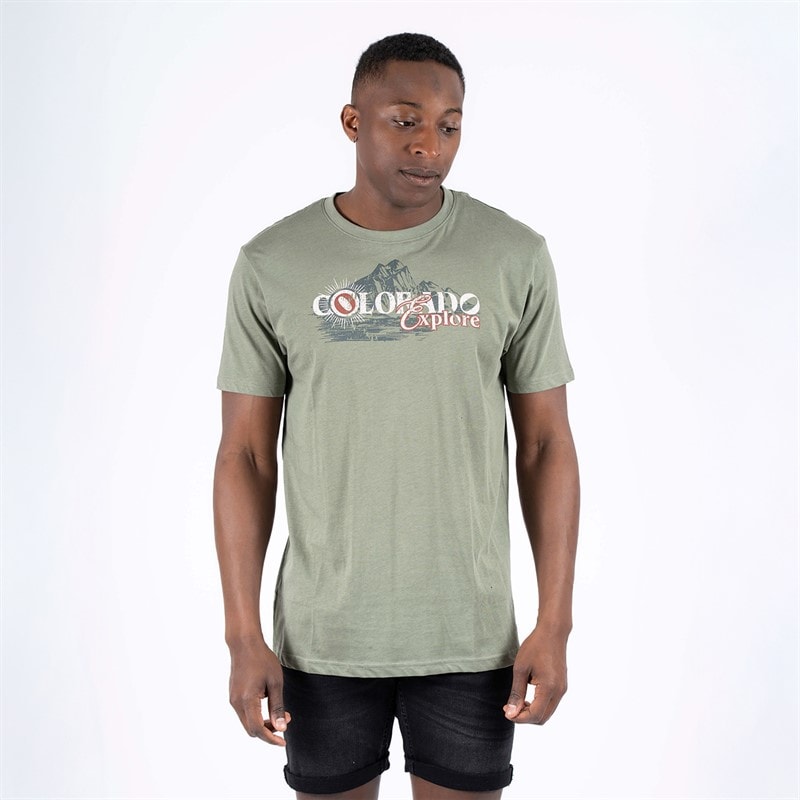 Marcus Heren Kolton T-shirt Agave Groen S//Agave Green