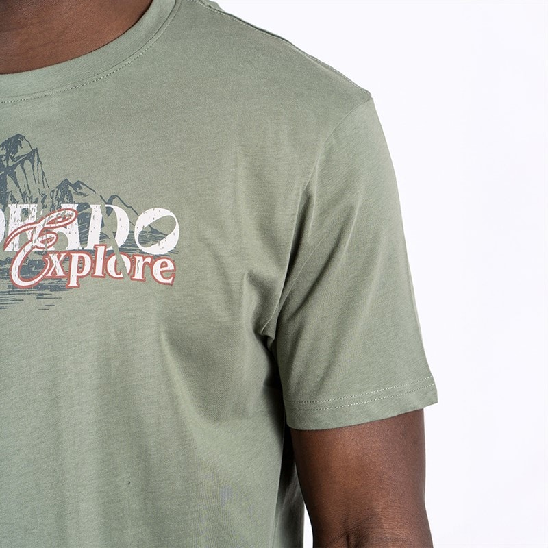 Marcus Kolton T-shirt Agawa Zielona dla niego kolor S//Agave Green – zdjęcie  3