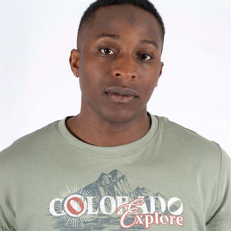Marcus Kolton T-shirt Agawa Zielona dla niego kolor S//Agave Green – zdjęcie  4