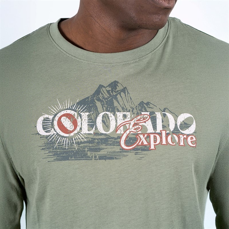 Marcus Kolton T-shirt Agawa Zielona dla niego kolor S//Agave Green – zdjęcie  5