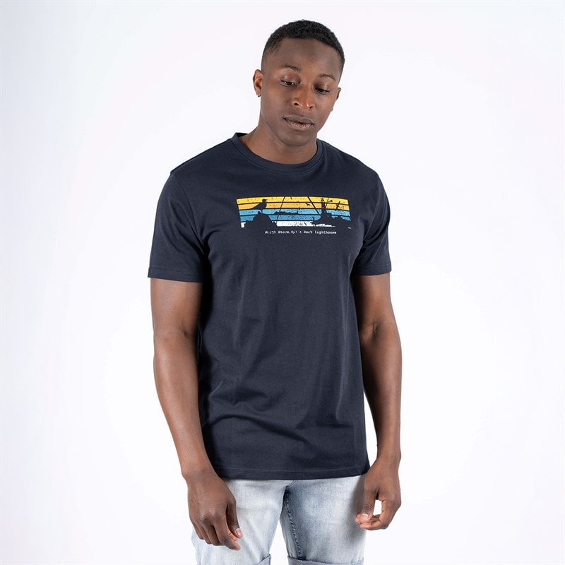 Marcus Heren Archie T-shirt Dark Sapphire S//Dark Sapphire