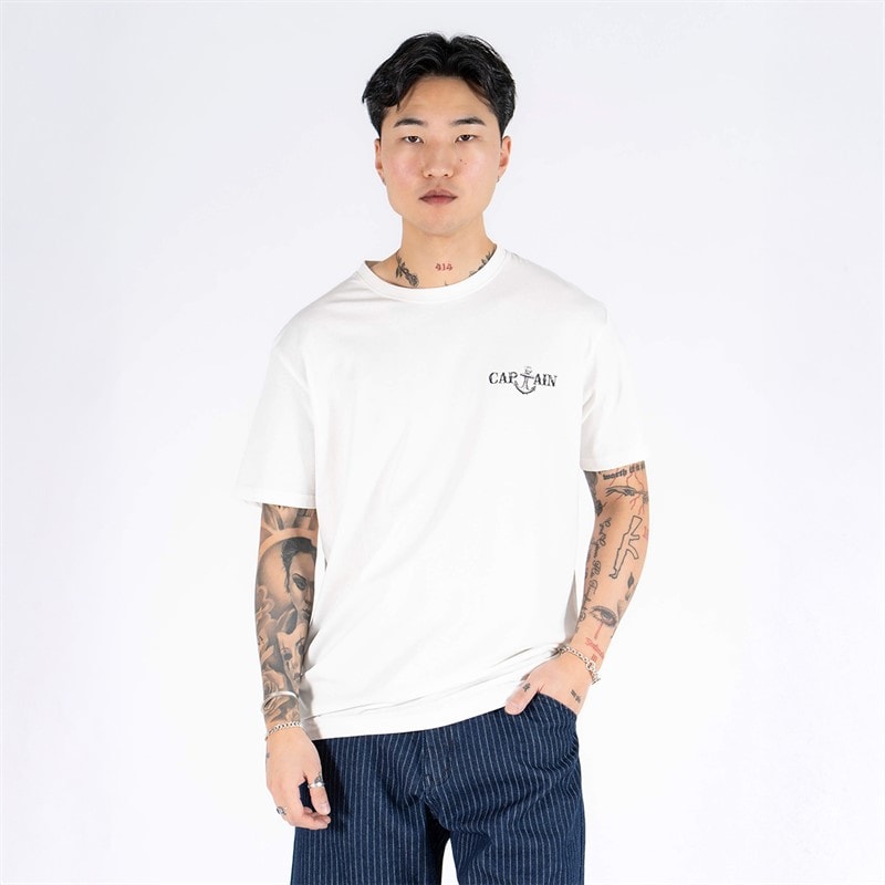 Marcus T-shirt Haddoc Homme Blanche Neige S//Snow White - Image 2