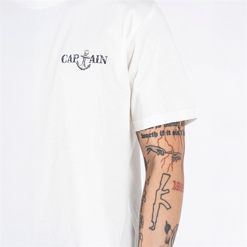 Marcus T-shirt Haddoc Homme Blanche Neige S//Snow White - Image 4