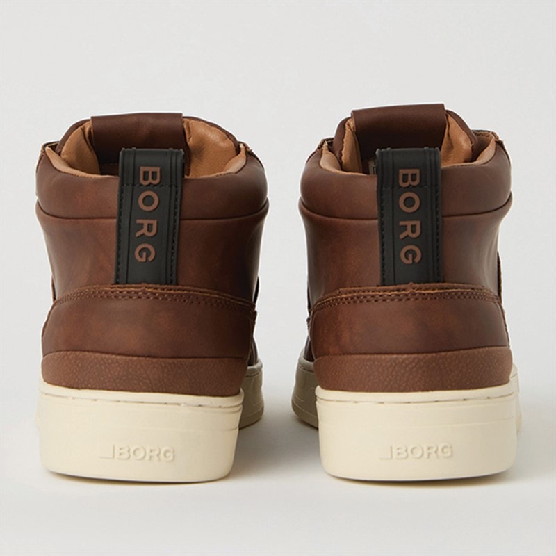 BJORN BORG Baskets Mi-Montantes de Jeu Homme T1050 Cognac - Image 2