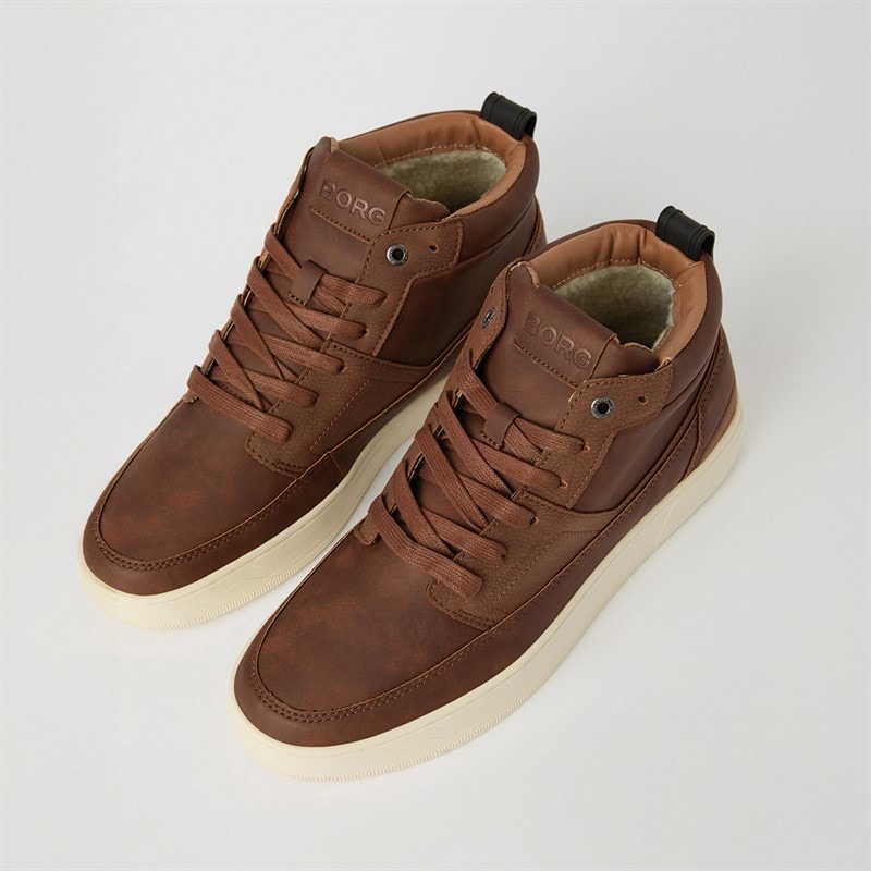 BJORN BORG Baskets Mi-Montantes de Jeu Homme T1050 Cognac - Image 3