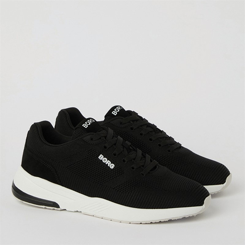 BJORN BORG Heren Rally R 3000 Sneakers Zwart - Afbeelding 1