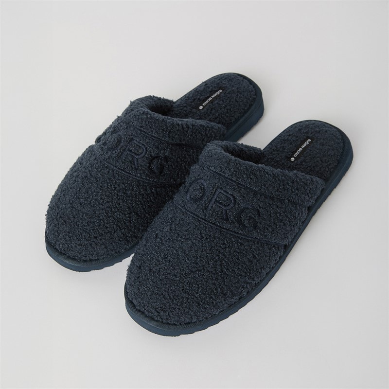 BJORN BORG Herren Hausschuh Pantoffeln Navy - Bild 3