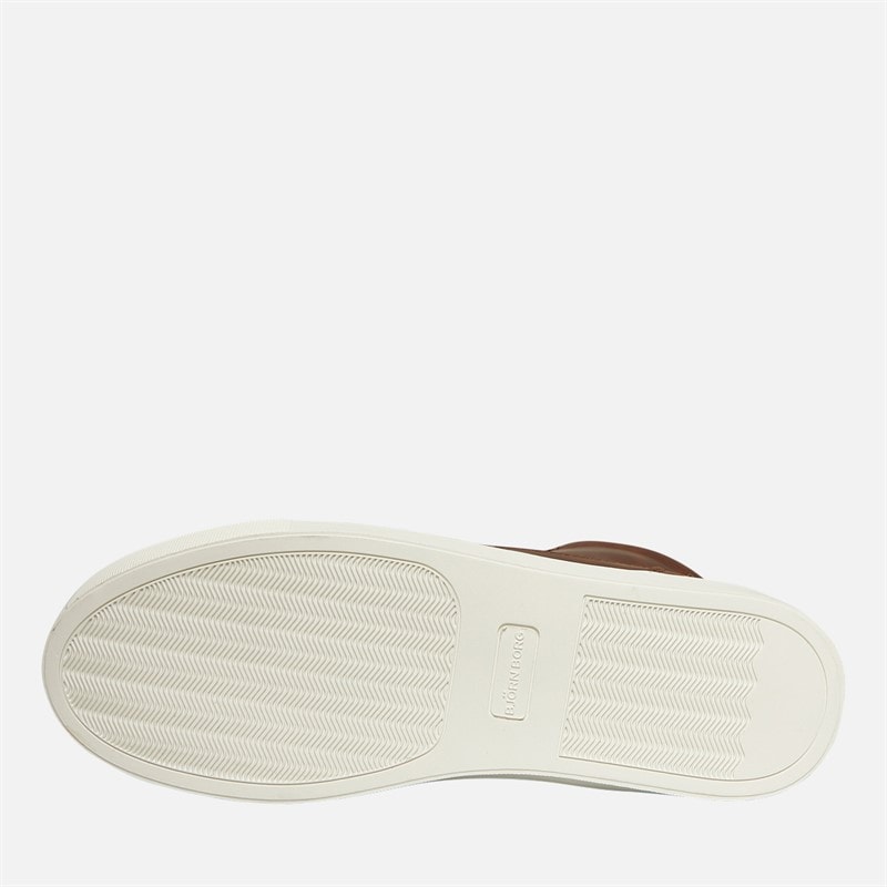 BJORN BORG Heren T275 High FNG Sneakers Tan - Afbeelding 2