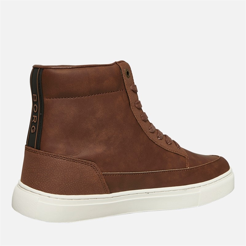 BJORN BORG Heren T275 High FNG Sneakers Tan - Afbeelding 5