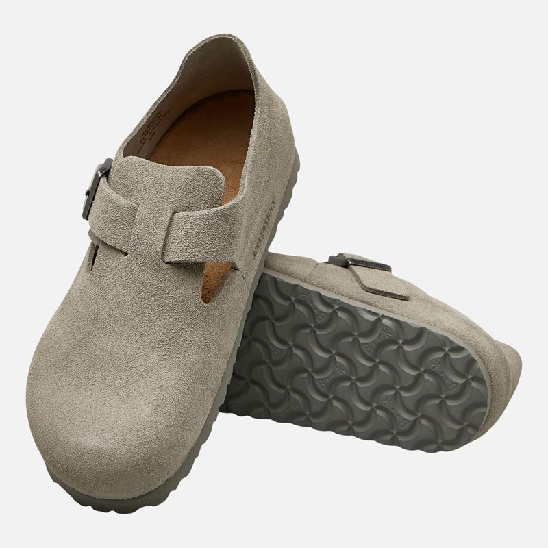 Birkenstock London Gesloten Klompen Steen Munt - Afbeelding 4