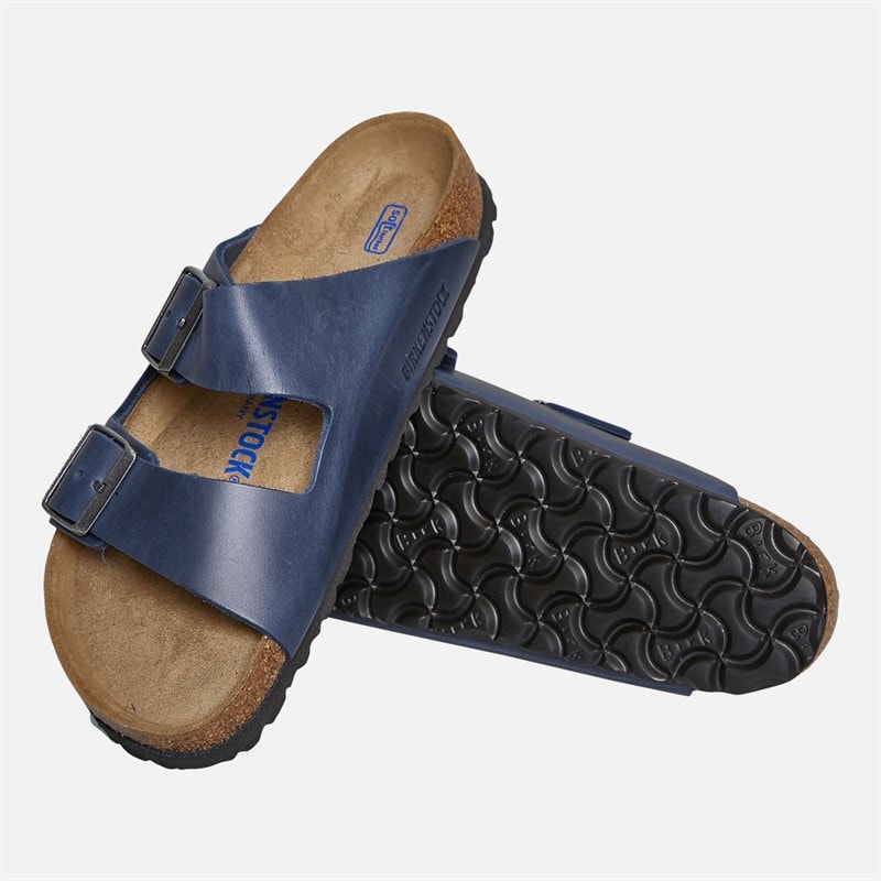 Birkenstock Damen Arizona Doppel Riemen Sandalen Blau - Bild 4