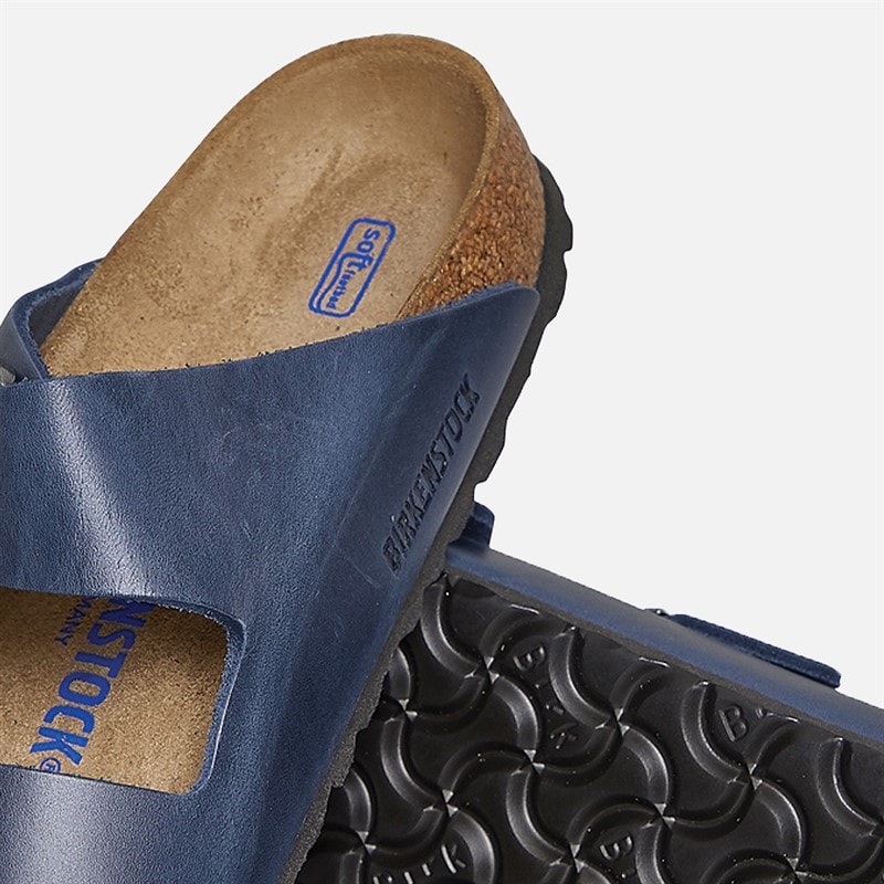 Birkenstock Damen Arizona Doppel Riemen Sandalen Blau - Bild 5