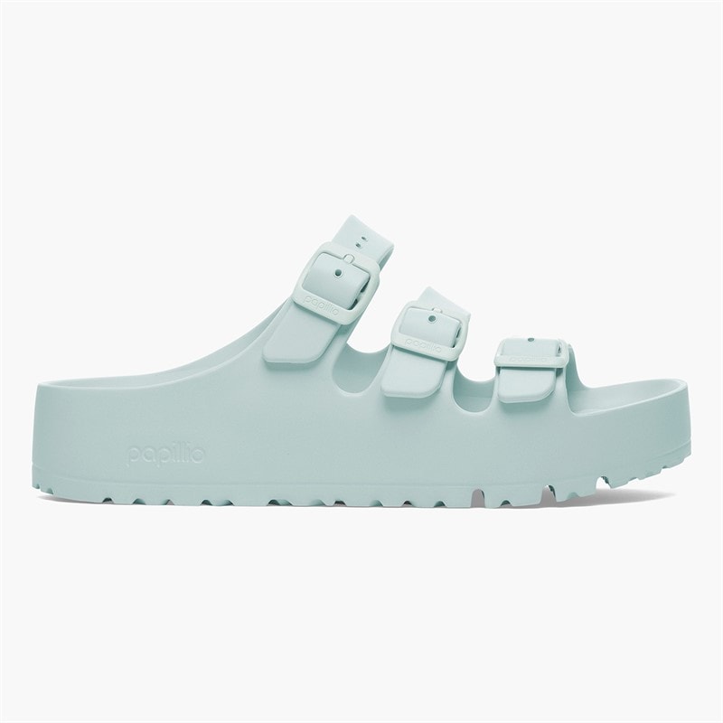 Birkenstock Damen Florida Triple Schnalle Eva Plateau Sandalen Surf Green - Bild 2