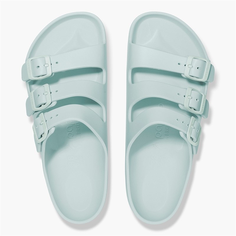 Birkenstock Damen Florida Triple Schnalle Eva Plateau Sandalen Surf Green - Bild 3